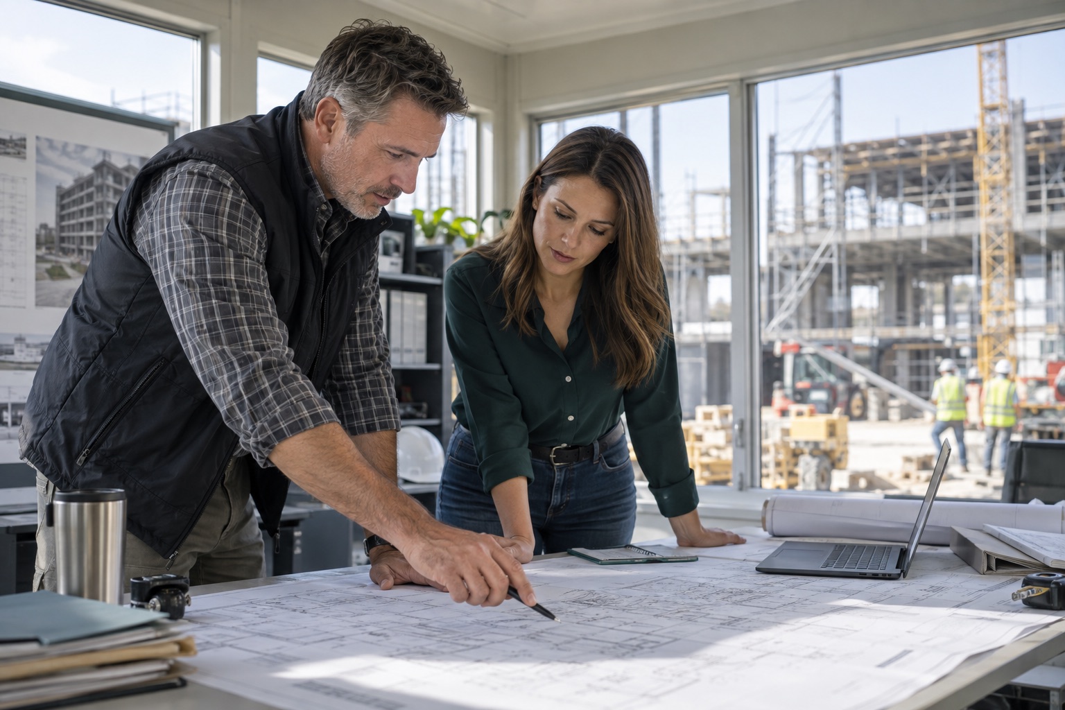 Project Leadership & Estimating professionals at work