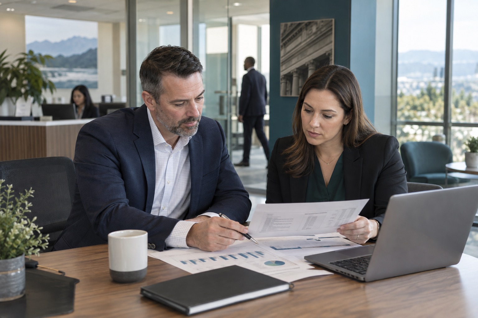 Operations & Compliance professionals at work
